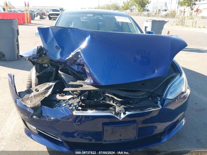 2018 Tesla Model S 100D/75D/P100D VIN: 5YJSA1E20JF246748 Lot: 39737522