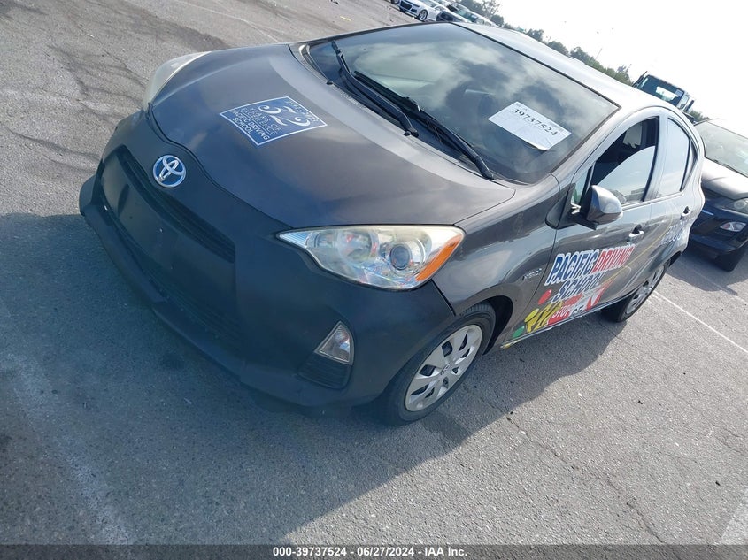 2014 Toyota Prius C One VIN: JTDKDTB30E1570829 Lot: 39737524