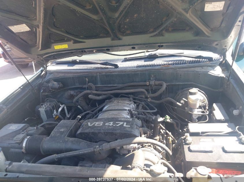 2002 Toyota Sequoia Limited VIN: 5TDBT48A52S074521 Lot: 39737537