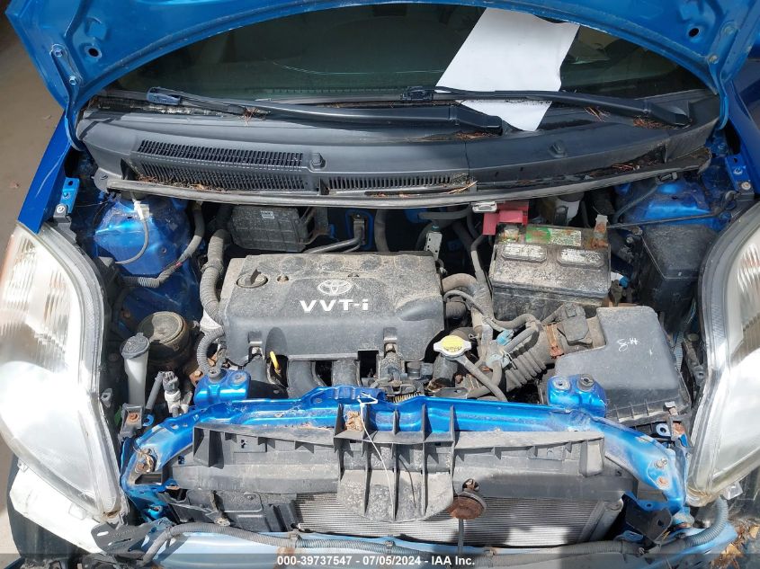 2009 Toyota Yaris VIN: JTDJT903595237268 Lot: 39737547