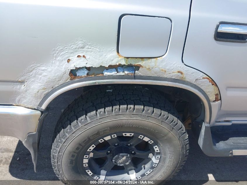 1990 Toyota 4Runner Vn39 Sr5 VIN: JT3VN39WXL0005800 Lot: 39737554