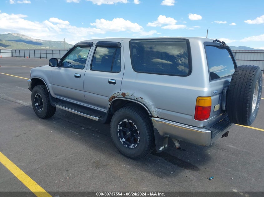 1990 Toyota 4Runner Vn39 Sr5 VIN: JT3VN39WXL0005800 Lot: 39737554