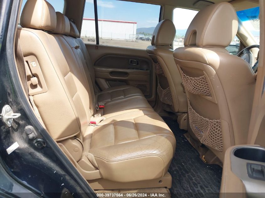 2006 Honda Pilot Ex-L VIN: 2HKYF18536H523922 Lot: 39737564