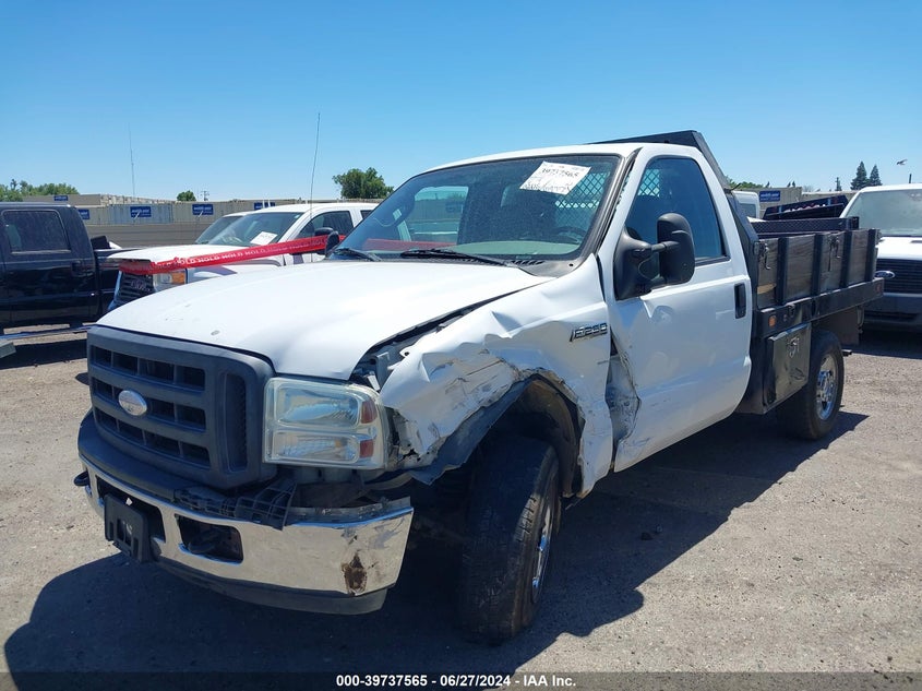 2006 Ford F250 Super Duty VIN: 1FTNF20536ED24485 Lot: 39737565