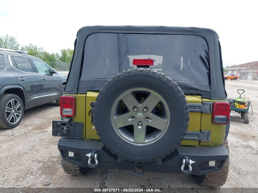 2008 Jeep Wrangler Rubicon VIN: 1J4GA64108L581683 Lot: 39737571