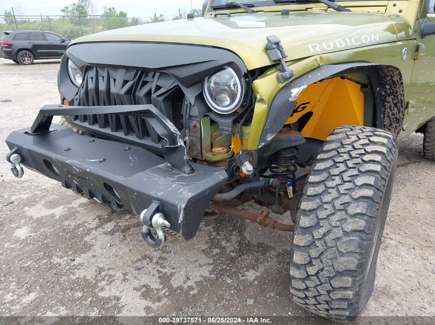 2008 Jeep Wrangler Rubicon VIN: 1J4GA64108L581683 Lot: 39737571