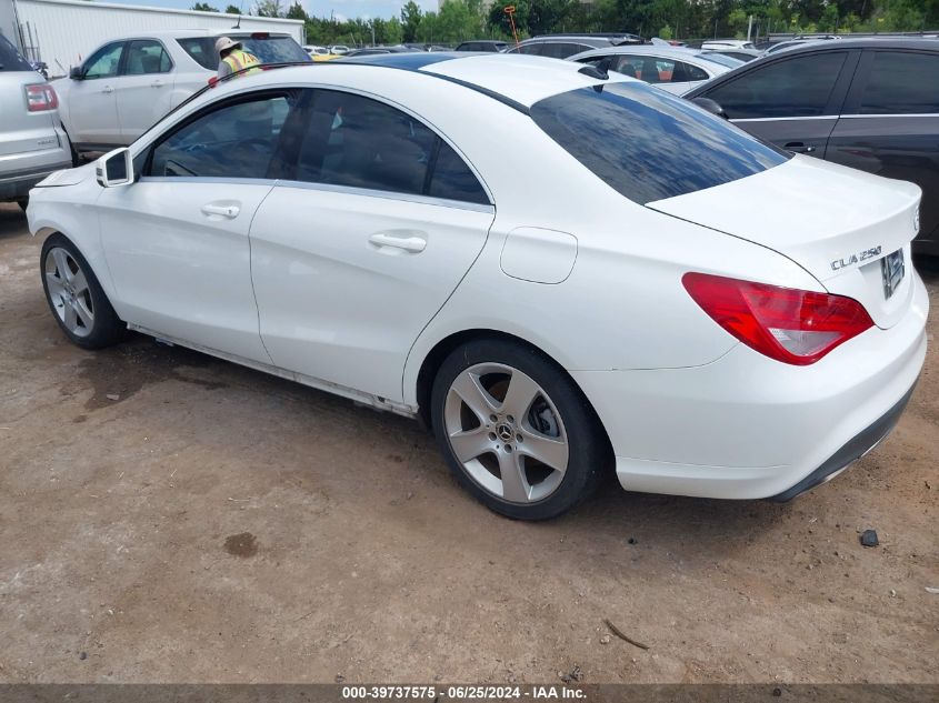 2018 Mercedes-Benz Cla 250 VIN: WDDSJ4EB7JN636660 Lot: 39737575