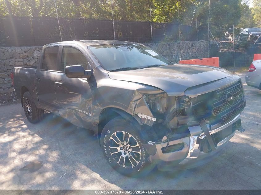 2022 Nissan Titan S VIN: 1N6AA1ECXNN106313 Lot: 39737579