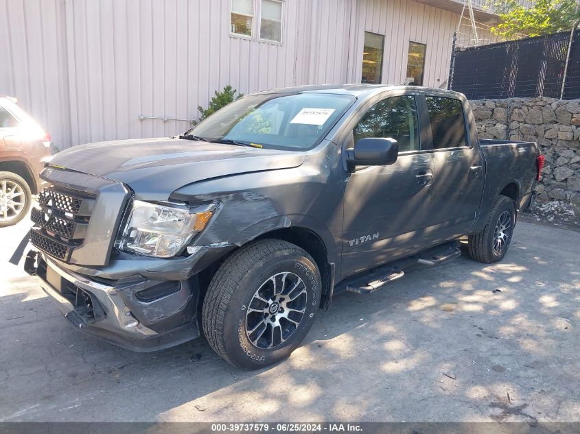 2022 Nissan Titan S VIN: 1N6AA1ECXNN106313 Lot: 39737579
