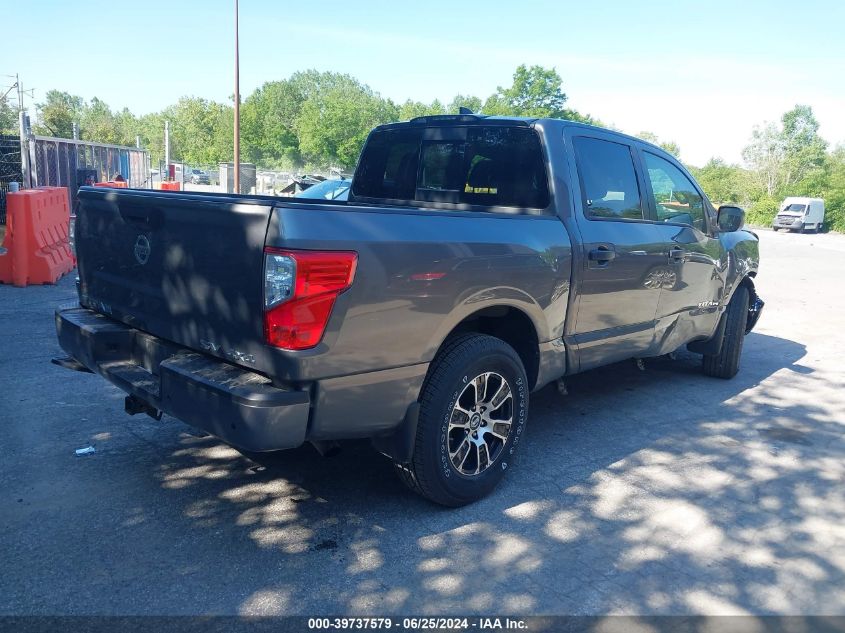 2022 Nissan Titan S VIN: 1N6AA1ECXNN106313 Lot: 39737579