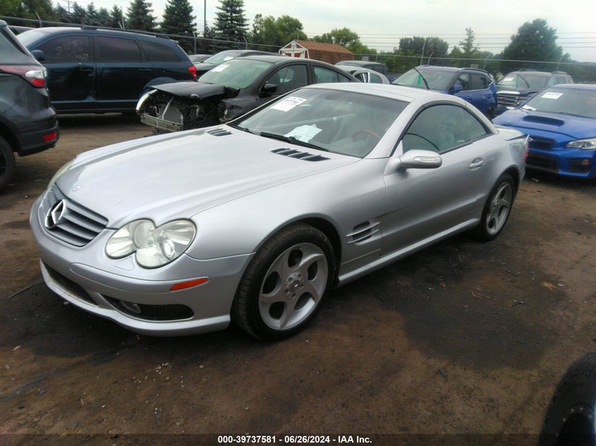 2004 Mercedes-Benz Sl 500 VIN: WDBSK75F44F067601 Lot: 39737581