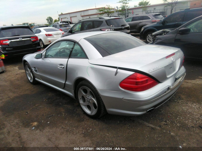 2004 Mercedes-Benz Sl 500 VIN: WDBSK75F44F067601 Lot: 39737581