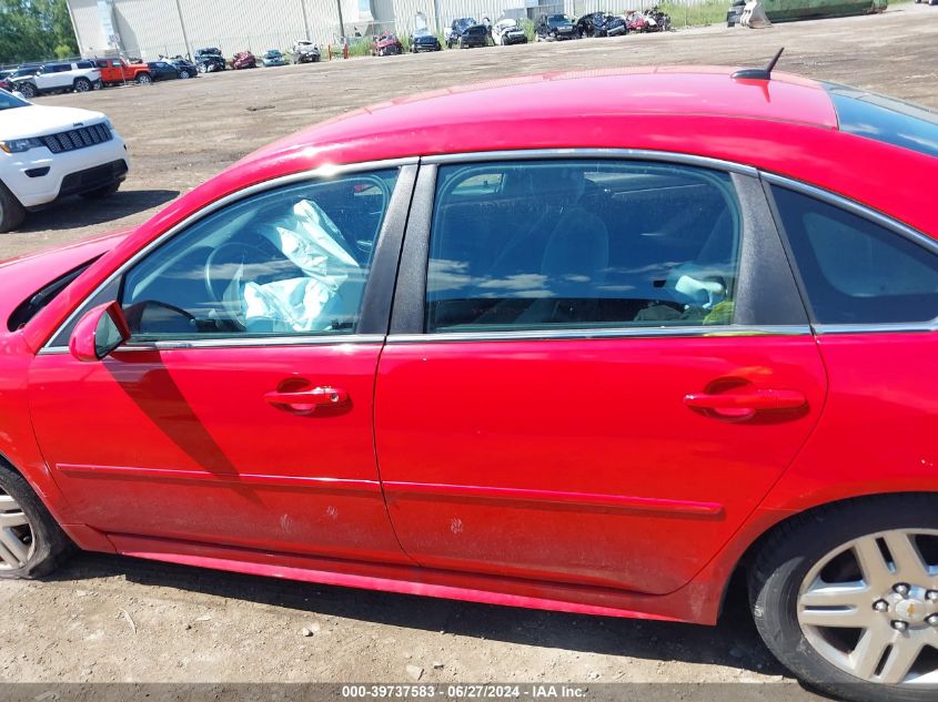 2012 Chevrolet Impala Lt VIN: 2G1WB5E35C1127526 Lot: 39737583