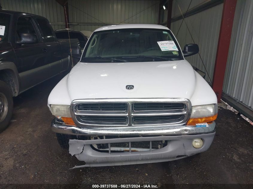 2003 Dodge Dakota Slt VIN: 1D7HL42XX3S381298 Lot: 39737588