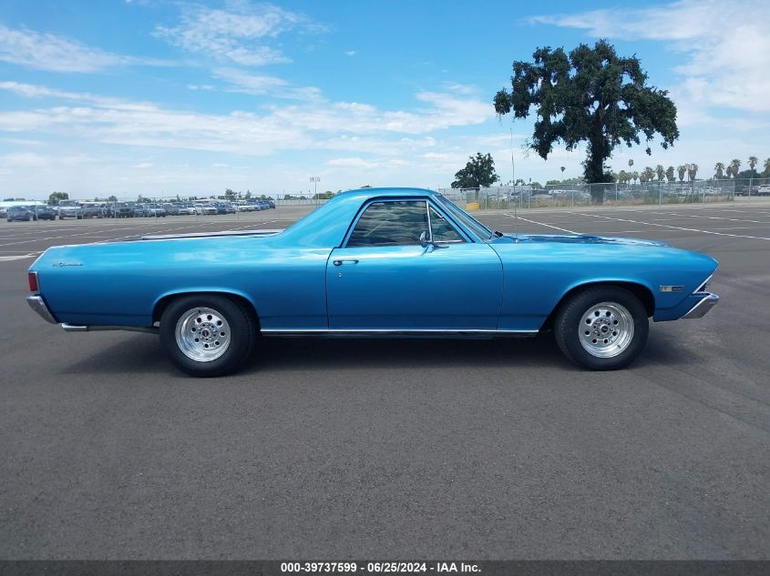 1968 Chevrolet El Camino VIN: 184656301 Lot: 39737599