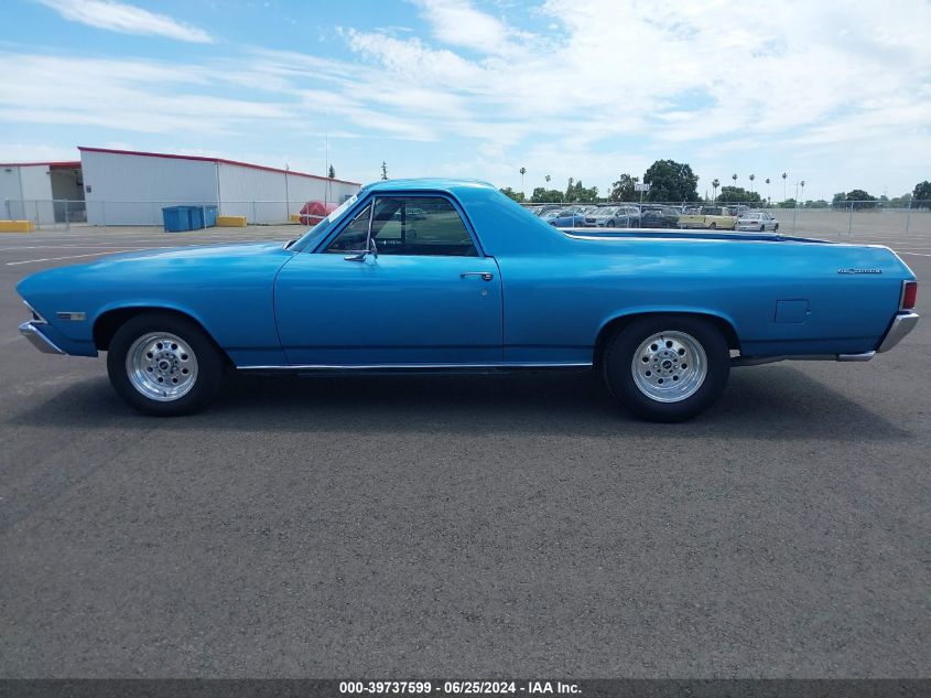 1968 Chevrolet El Camino VIN: 184656301 Lot: 39737599