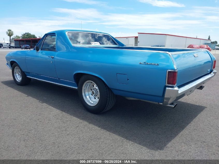 1968 Chevrolet El Camino VIN: 184656301 Lot: 39737599