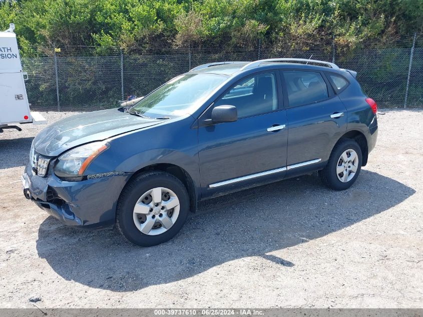 2014 Nissan Rogue Select S VIN: JN8AS5MVXEW702272 Lot: 39737610