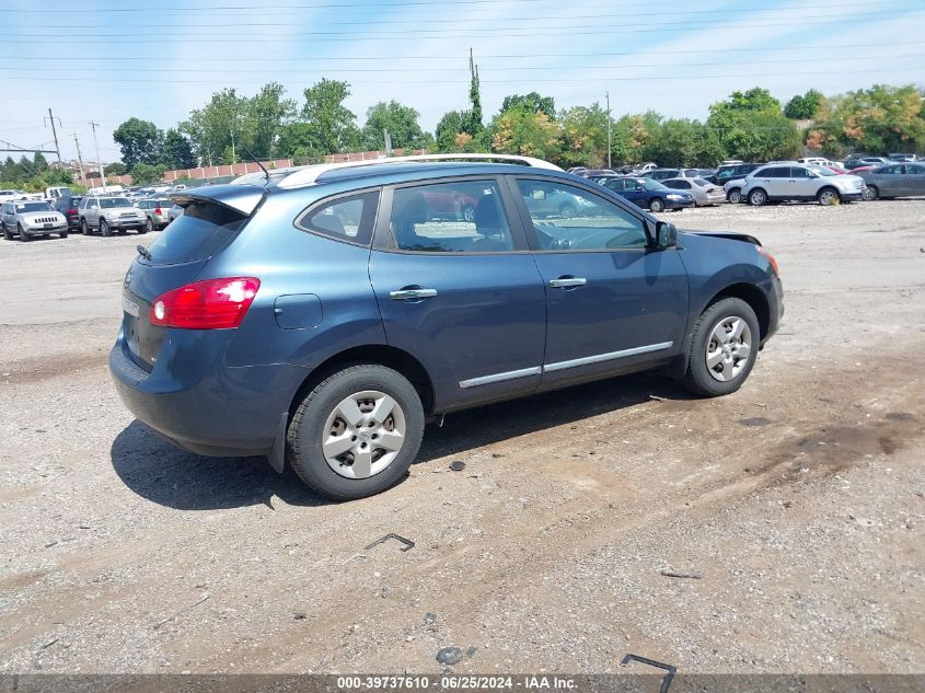 2014 Nissan Rogue Select S VIN: JN8AS5MVXEW702272 Lot: 39737610