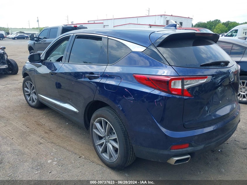 2022 ACURA RDX 2.0L I-4 DI, DOHC, V(VIN: 5J8TC2H55NL005881