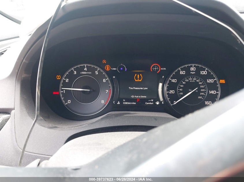 2022 ACURA RDX 2.0L I-4 DI, DOHC, V(VIN: 5J8TC2H55NL005881