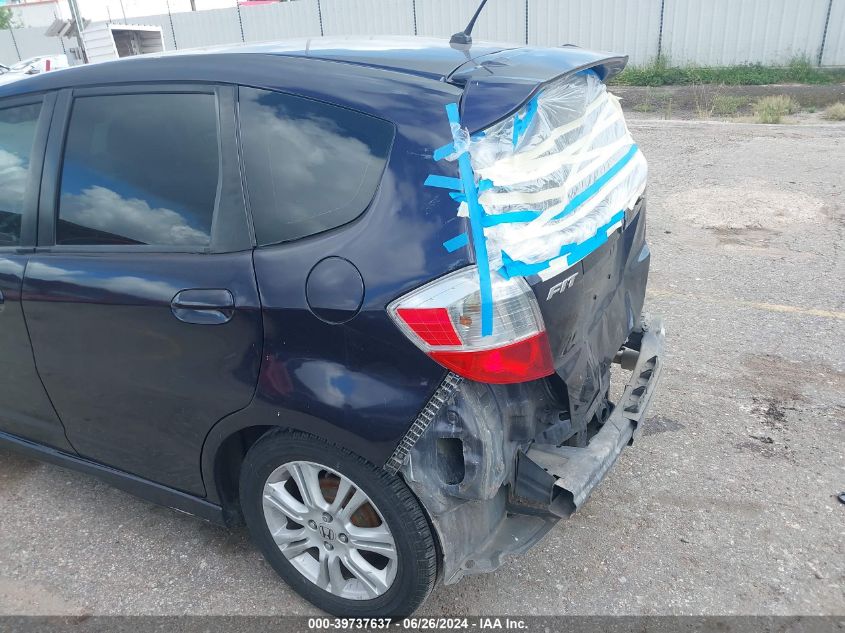 2009 Honda Fit Sport VIN: JHMGE88469S071385 Lot: 39737637