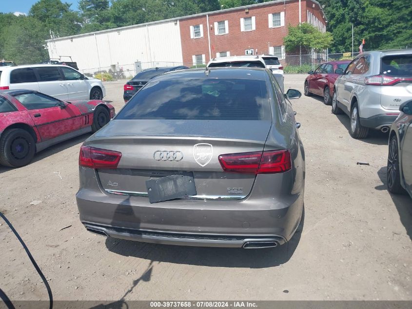 2016 Audi A6 2.0T Premium Plus VIN: WAUGFAFC9GN143785 Lot: 39737658