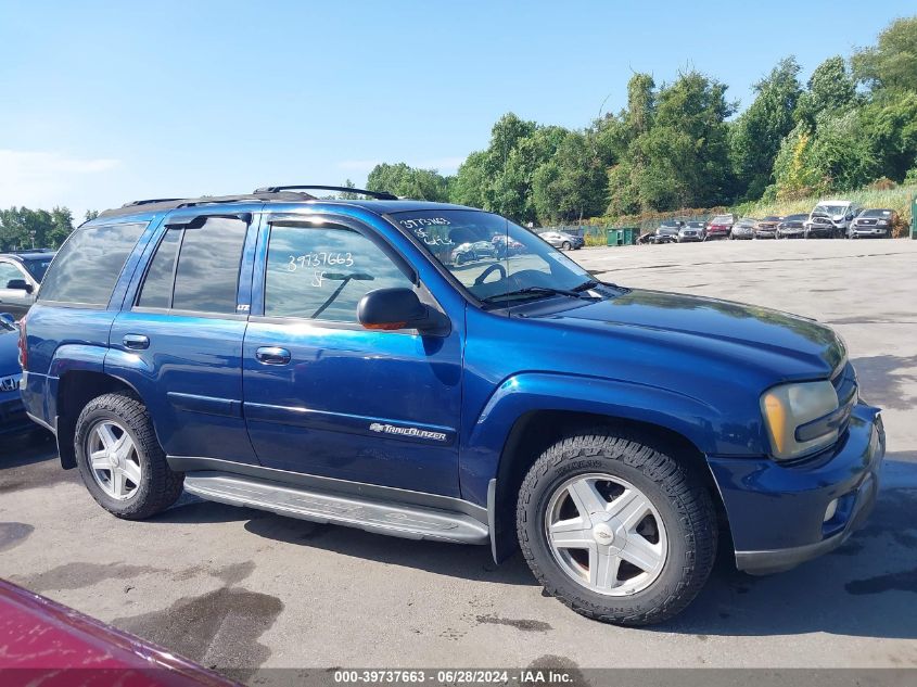 2002 Chevrolet Trailblazer Ltz VIN: 1GNDT13S322171447 Lot: 39737663
