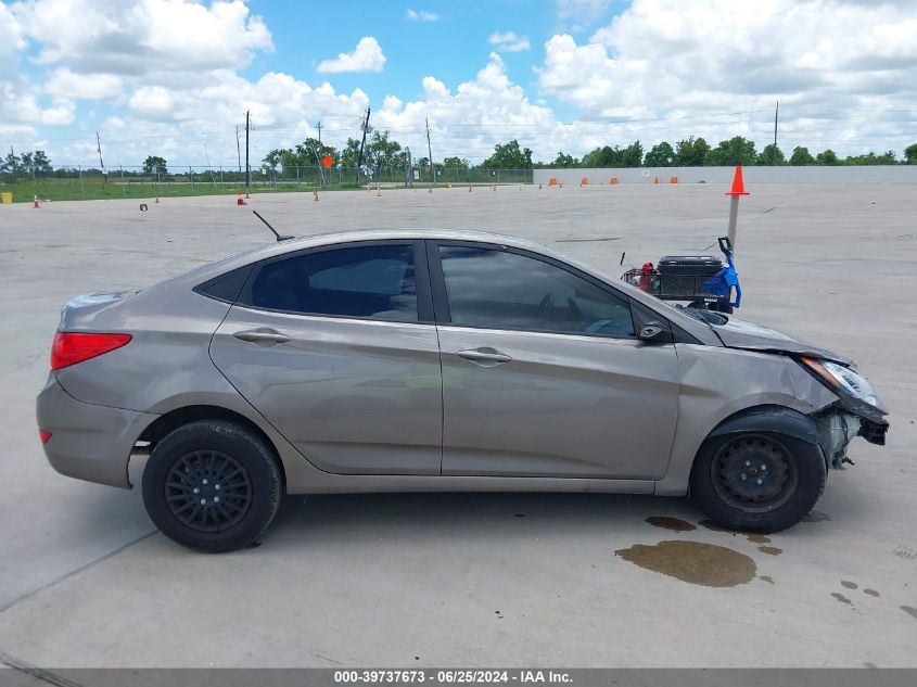 2013 Hyundai Accent Gls VIN: KMHCT4AE8DU561286 Lot: 39737673