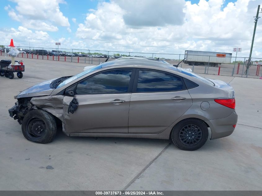 2013 Hyundai Accent Gls VIN: KMHCT4AE8DU561286 Lot: 39737673