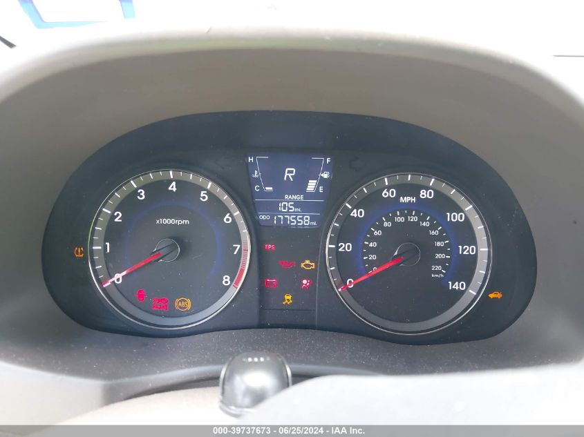 2013 Hyundai Accent Gls VIN: KMHCT4AE8DU561286 Lot: 39737673