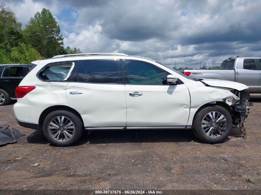 2019 Nissan Pathfinder Sl VIN: 5N1DR2MN5KC600020 Lot: 39737675