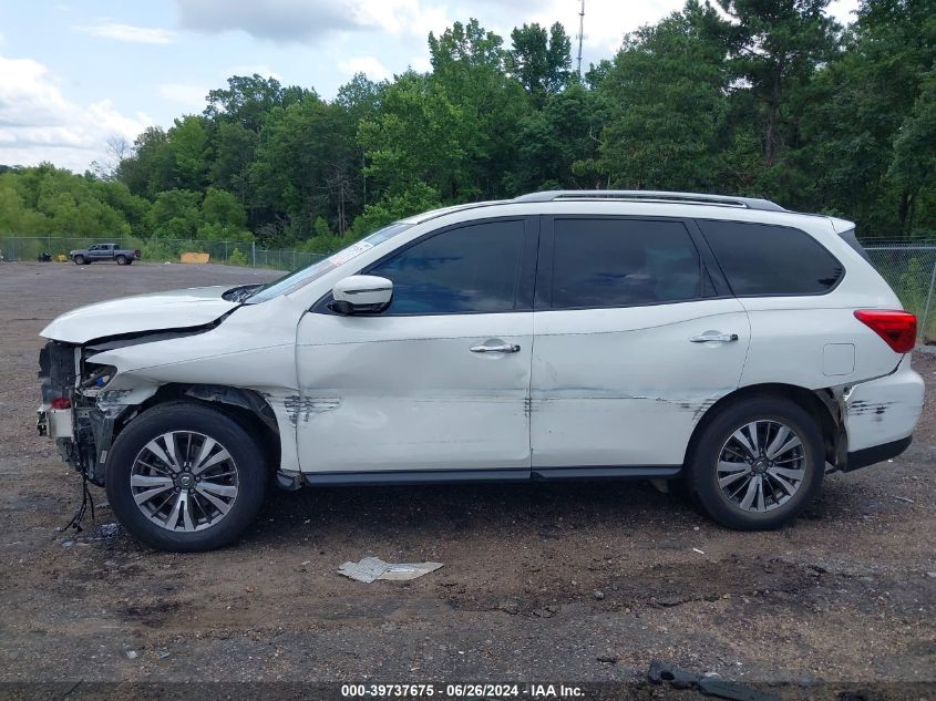 2019 Nissan Pathfinder Sl VIN: 5N1DR2MN5KC600020 Lot: 39737675