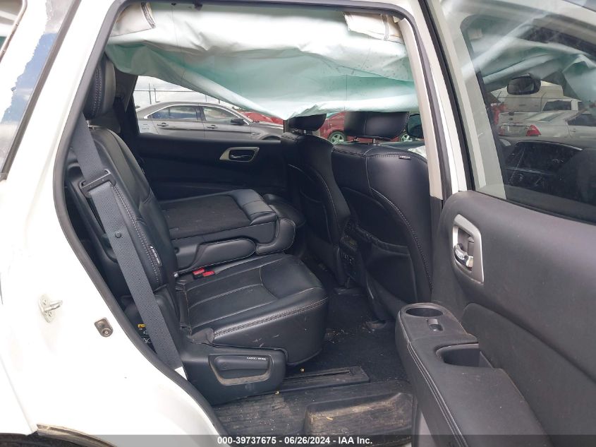 2019 Nissan Pathfinder Sl VIN: 5N1DR2MN5KC600020 Lot: 39737675