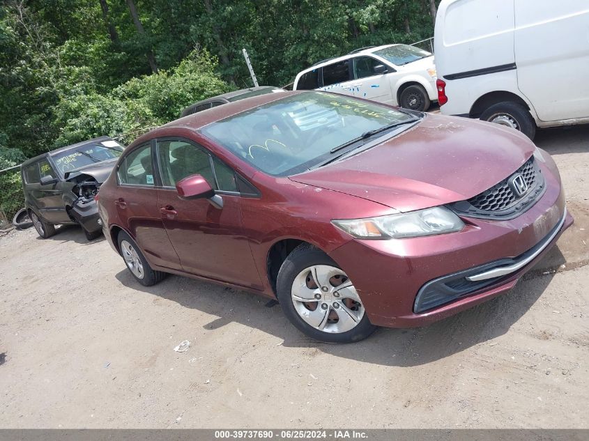 2HGFB2F53DH600131 | 2013 HONDA CIVIC