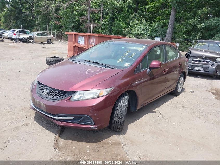 2HGFB2F53DH600131 | 2013 HONDA CIVIC