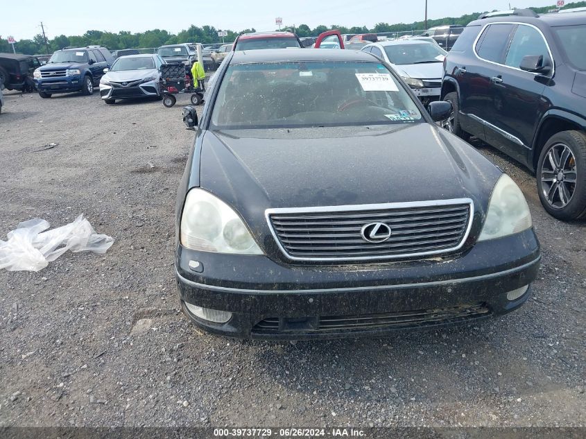 2003 Lexus Ls 430 VIN: JTHBN30F830109406 Lot: 39737729