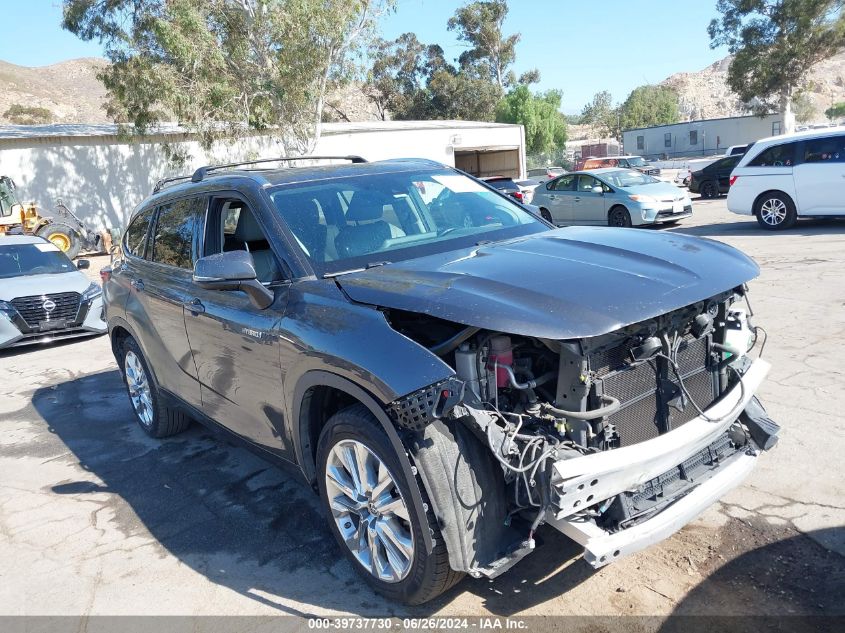 2020 TOYOTA HIGHLANDER HYBRID LIMITED/HYBRID PLATINUM - 5TDYARAH8LS004212