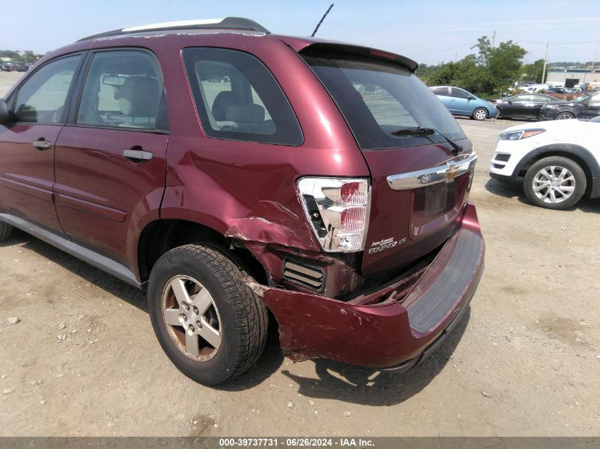 2008 Chevrolet Equinox Ls VIN: 2CNDL23F586346287 Lot: 39737731