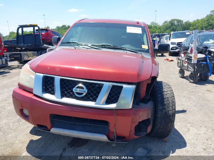 2015 Nissan Titan Pro-4X VIN: 1N6BA0EC4FN512135 Lot: 39737734