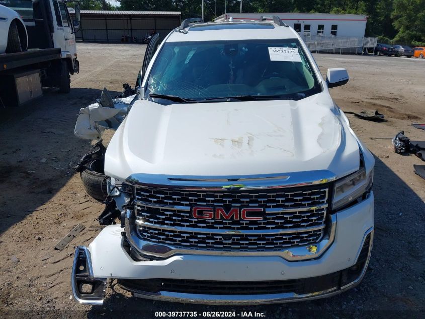 2021 GMC Acadia Awd Denali VIN: 1GKKNXLSXMZ108874 Lot: 39737735