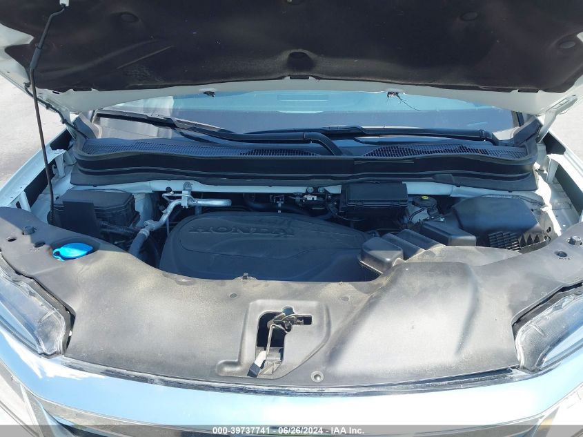 2021 Honda Pilot Awd Elite VIN: 5FNYF6H0XMB078477 Lot: 39737741