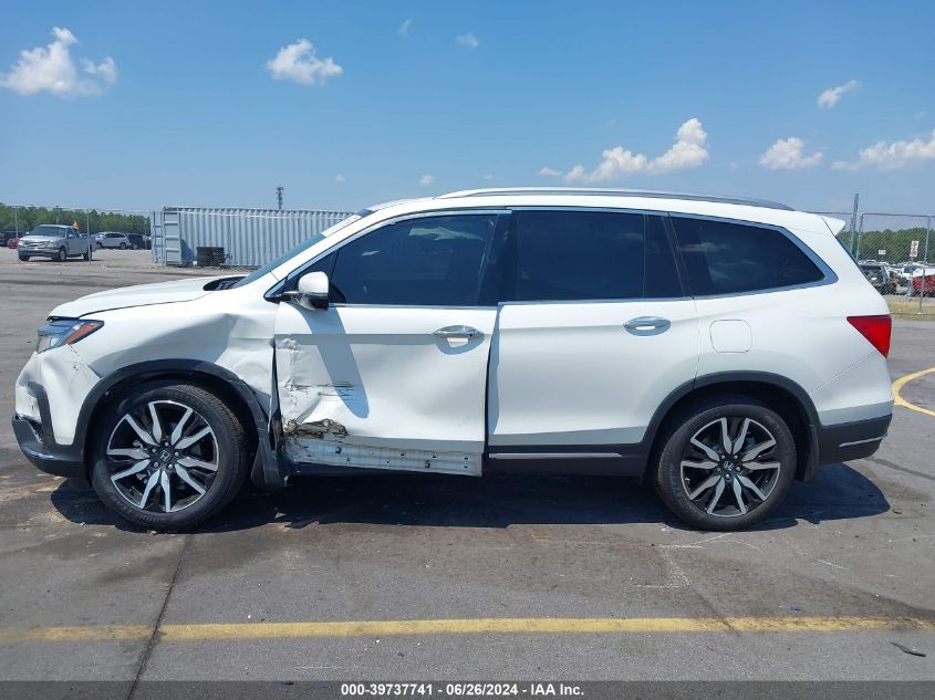 2021 Honda Pilot Awd Elite VIN: 5FNYF6H0XMB078477 Lot: 39737741