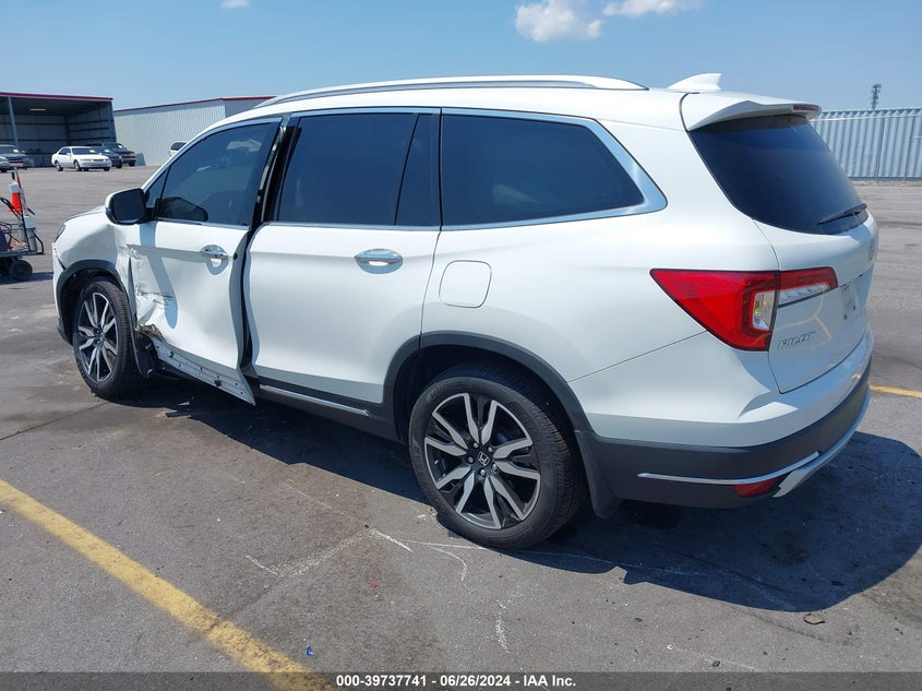 VIN 5FNYF6H0XMB078477 2021 HONDA PILOT AWD ELITE