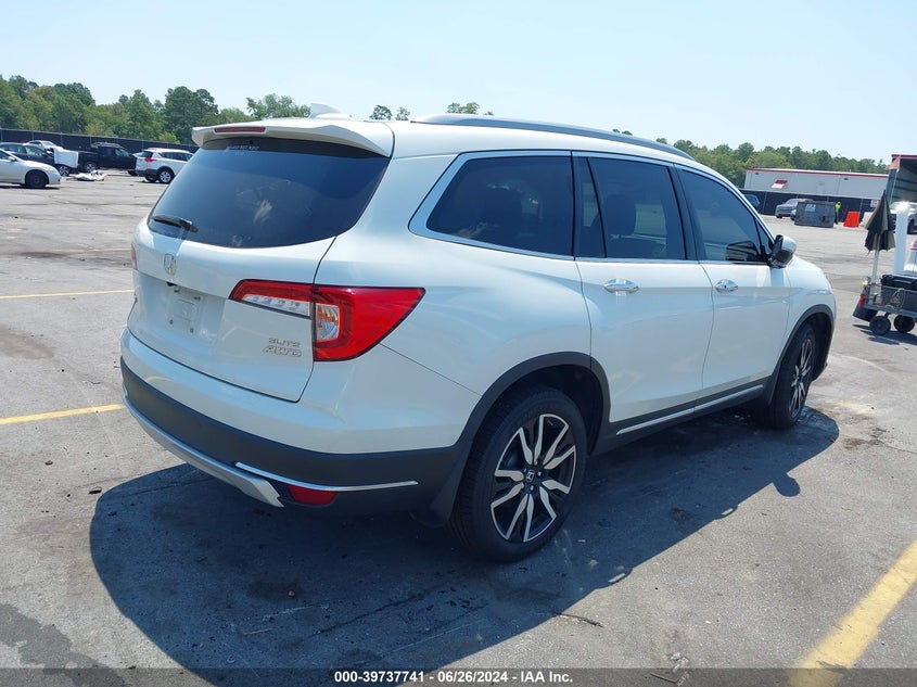 VIN 5FNYF6H0XMB078477 2021 HONDA PILOT AWD ELITE