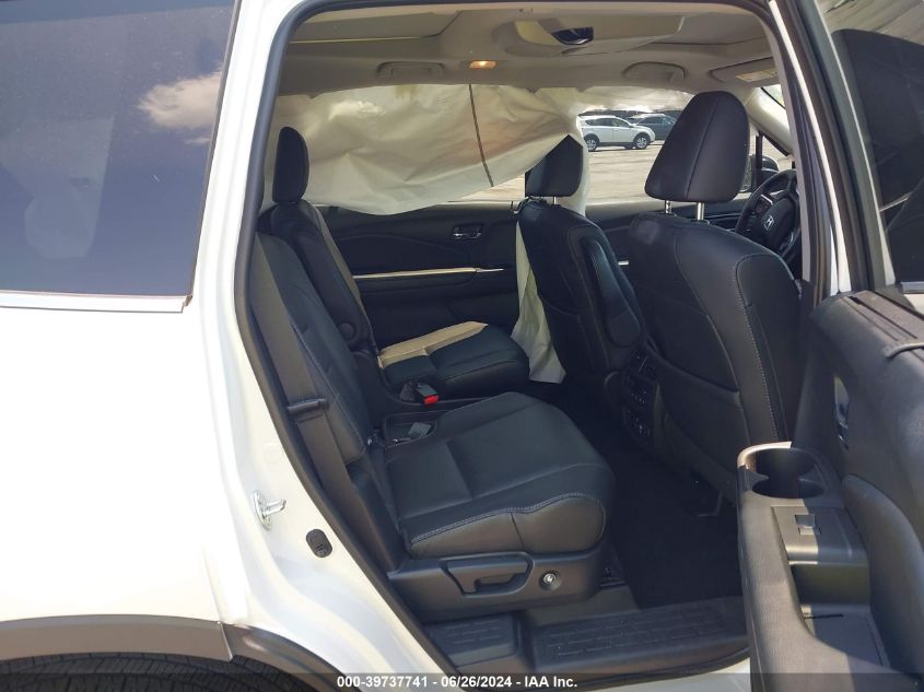 2021 Honda Pilot Awd Elite VIN: 5FNYF6H0XMB078477 Lot: 39737741