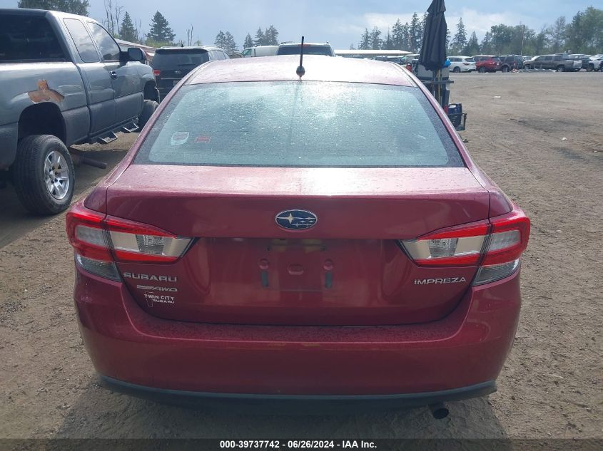 2019 Subaru Impreza 2.0I VIN: 4S3GKAA66K3611976 Lot: 39737742