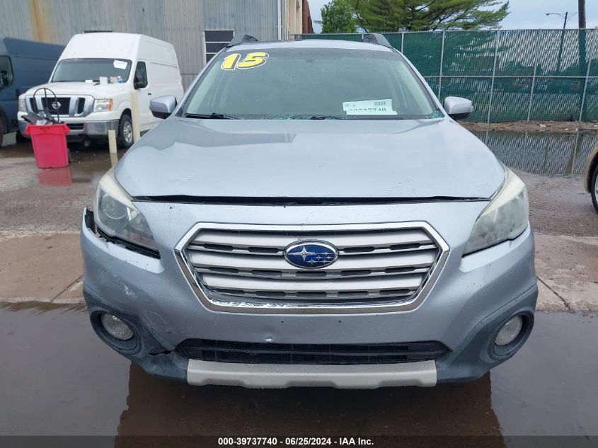 2015 Subaru Outback 2.5I Limited VIN: 4S4BSALC3F3227278 Lot: 39737740