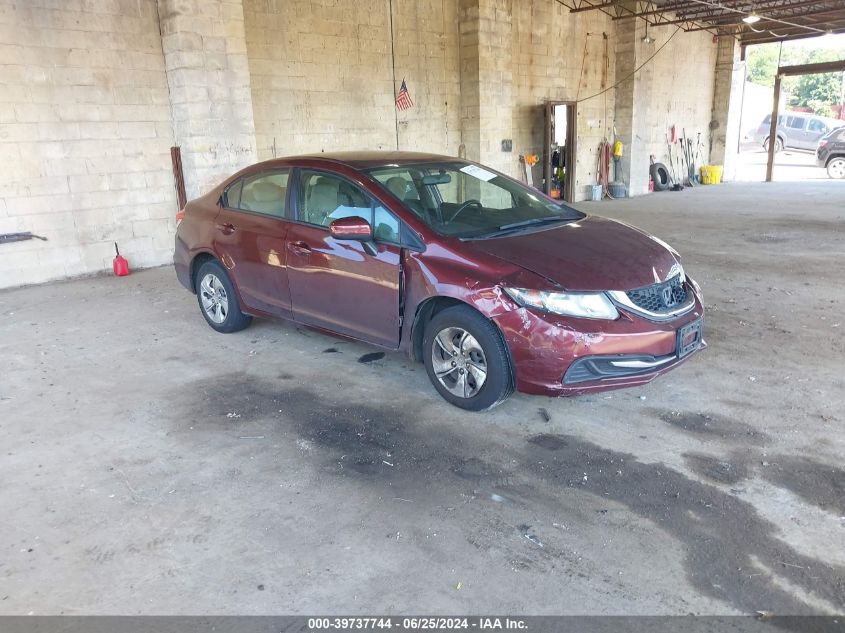 19XFB2F56FE294488 2015 HONDA CIVIC - Image 1