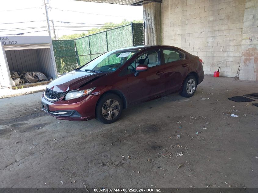 19XFB2F56FE294488 2015 HONDA CIVIC - Image 2